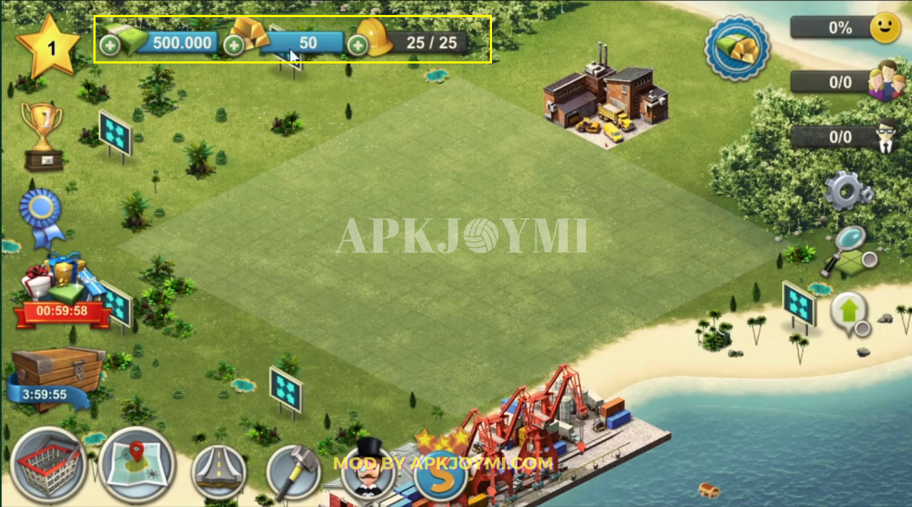 Hình ảnh City Island 4: Build A Village MOD Vô Hạn Tiền