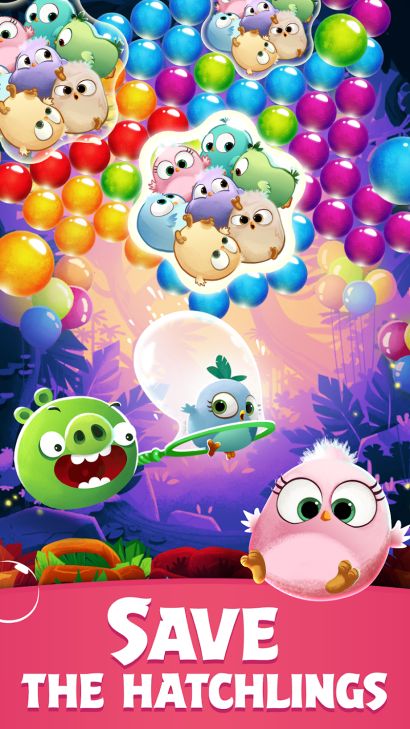 Hình ảnh Angry Birds POP Bubble Shooter MOD Vô Hạn Tiền