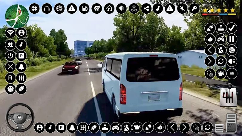 Hình ảnh Car Games Dubai Van Simulator MOD Phần Thưởng Miễn Phí