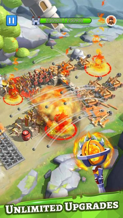 Hình ảnh Castle War: Empire Archer MOD Mở Khóa VIP